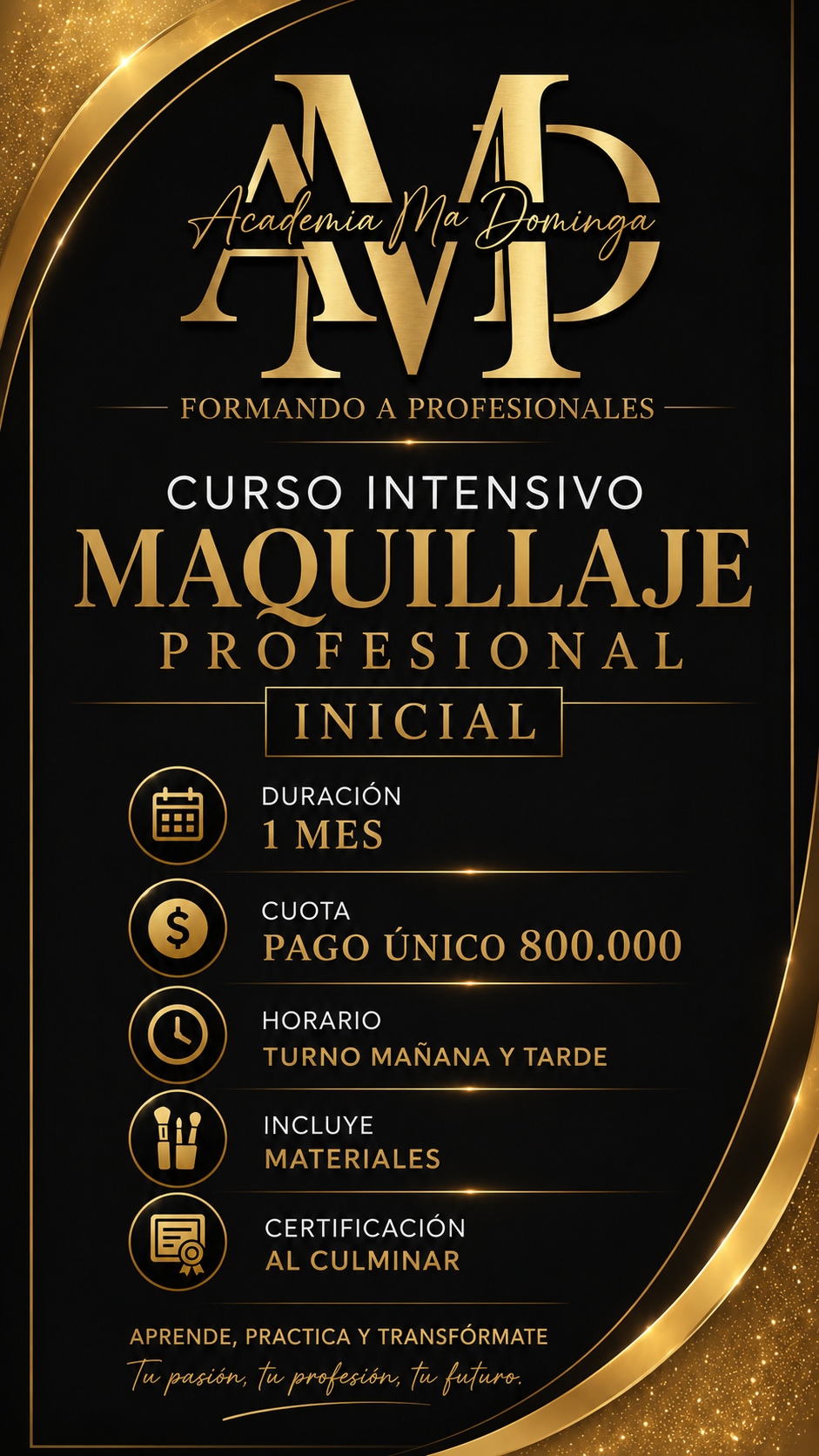 Curso profesional de maquillaje inicial